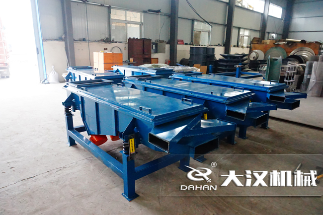 硅沙直線振動篩 硅沙直線振動篩