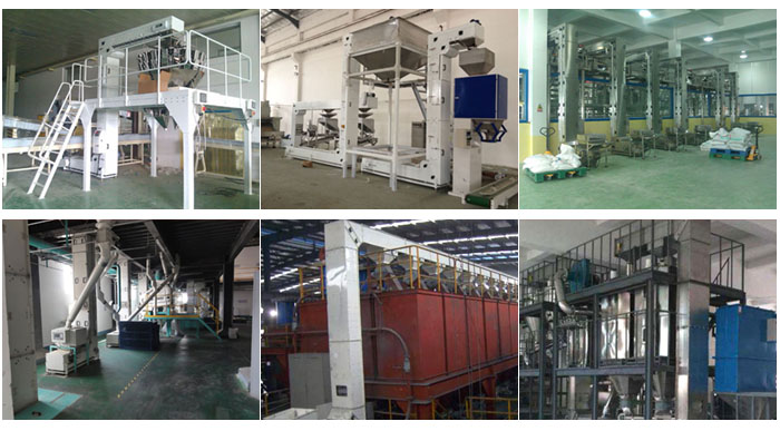 z型斗式提升機食品廠配合包裝機輸送,輸送小麥,碎礦石輸送等現場案例展示。