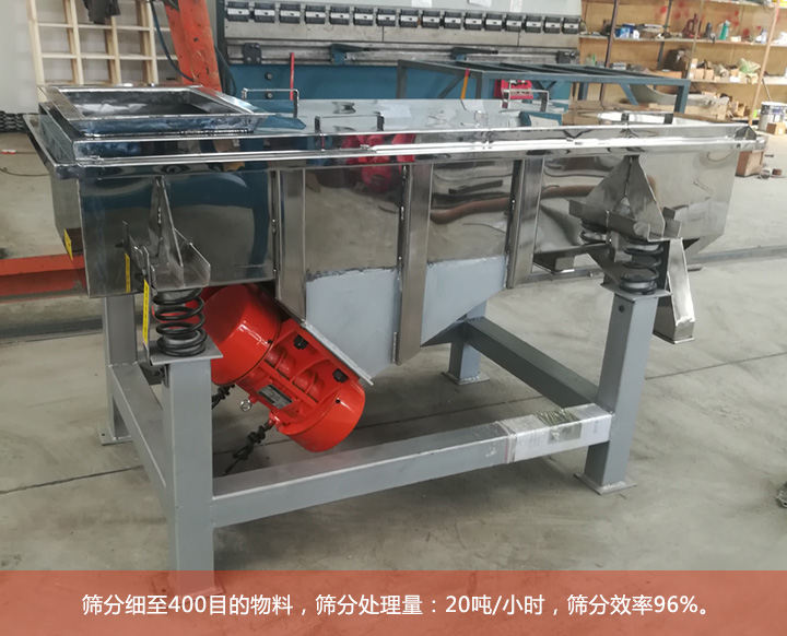 產(chǎn)量高,篩分效率佳