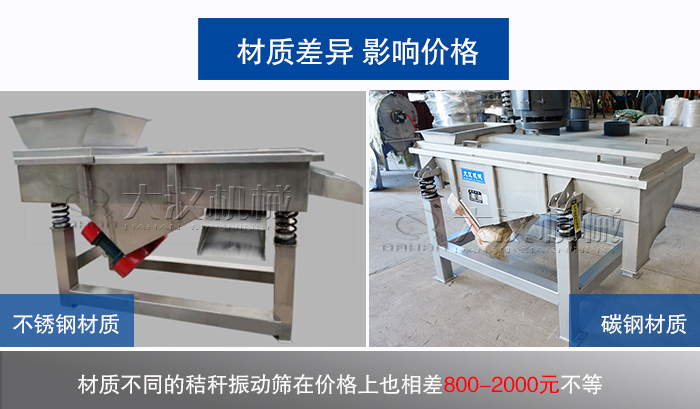 養殖場飼料直線振動篩