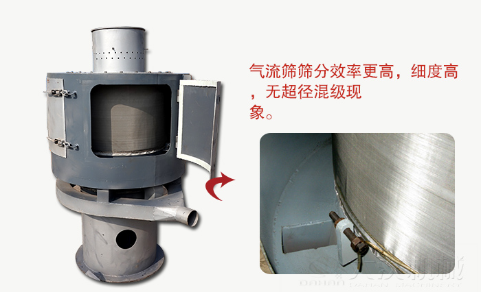 篩網目數高篩分的物料都比較精細。